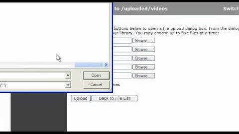 Adding WMV Movie Files
