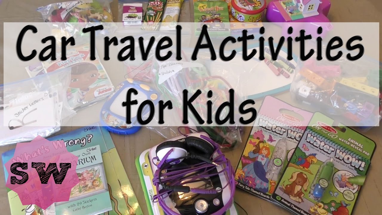 Car Travel Activities for Kids YouTube