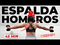 SÚPER RUTINA para ESPALDA y HOMBROS en Casa con Biseries - Eliminar Gorditos Espalda