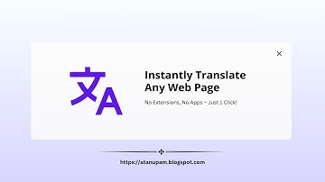 Translate ANY Website Instantly (No App Needed!) | JavaScript Bookmarklet Hack