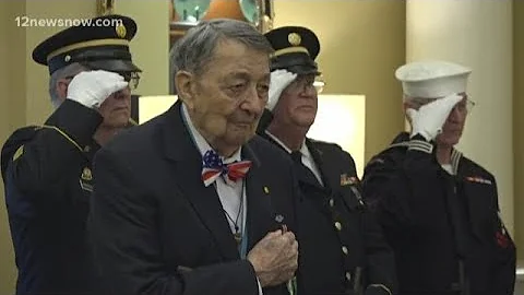 WWII Army Veteran remembers his time on the battle...