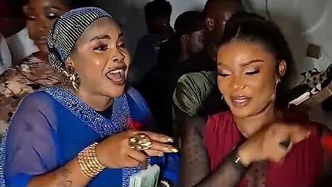 ACTRESS IYABO OJO THREW A SURPRISED BIRTHDAY PARTY FOR CANADA BASED ACTRESS LOLA ALAO 