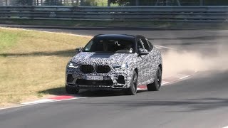 2020 BMW X6 M SPIED TESTING AT THE NÜRBURGRING