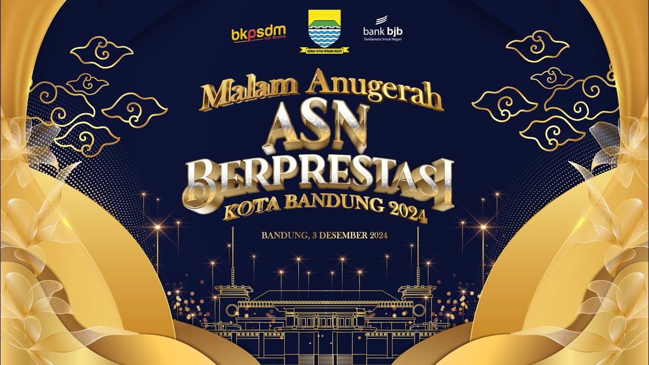 LIVE - Malam Anugerah ASN Berprestasi Kota Bandung 2024