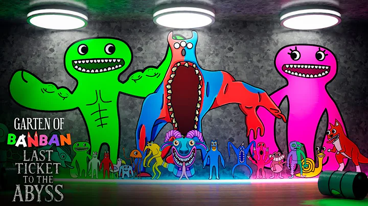 Garten of Banban 9 - ALL NEW BOSSES + SECRET ENDING (Gameplay #15)