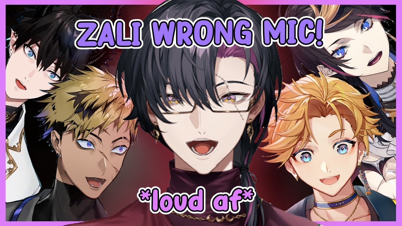 When Zali's Mic Peaked and He Became The Loudest Person in Collab