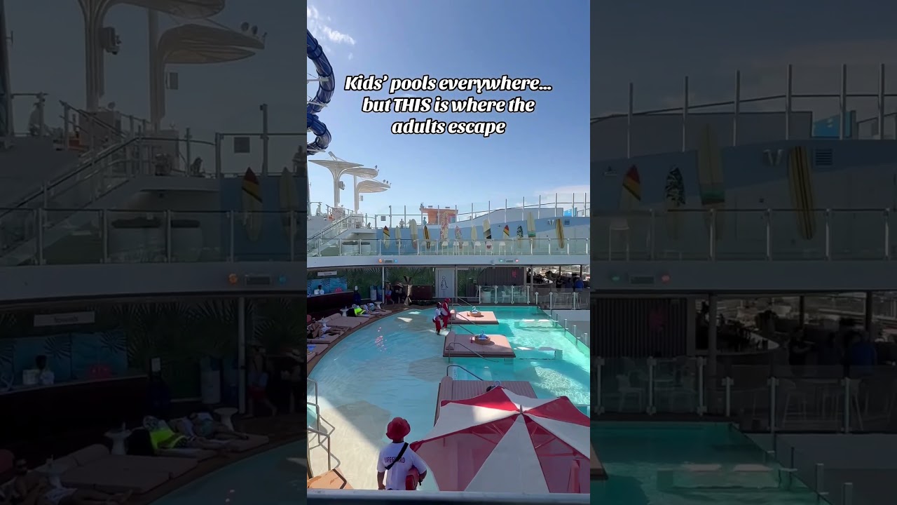 Welcome to the Hideaway Pool on Star of the Seas — the ultimate adults-only vibe at sea.