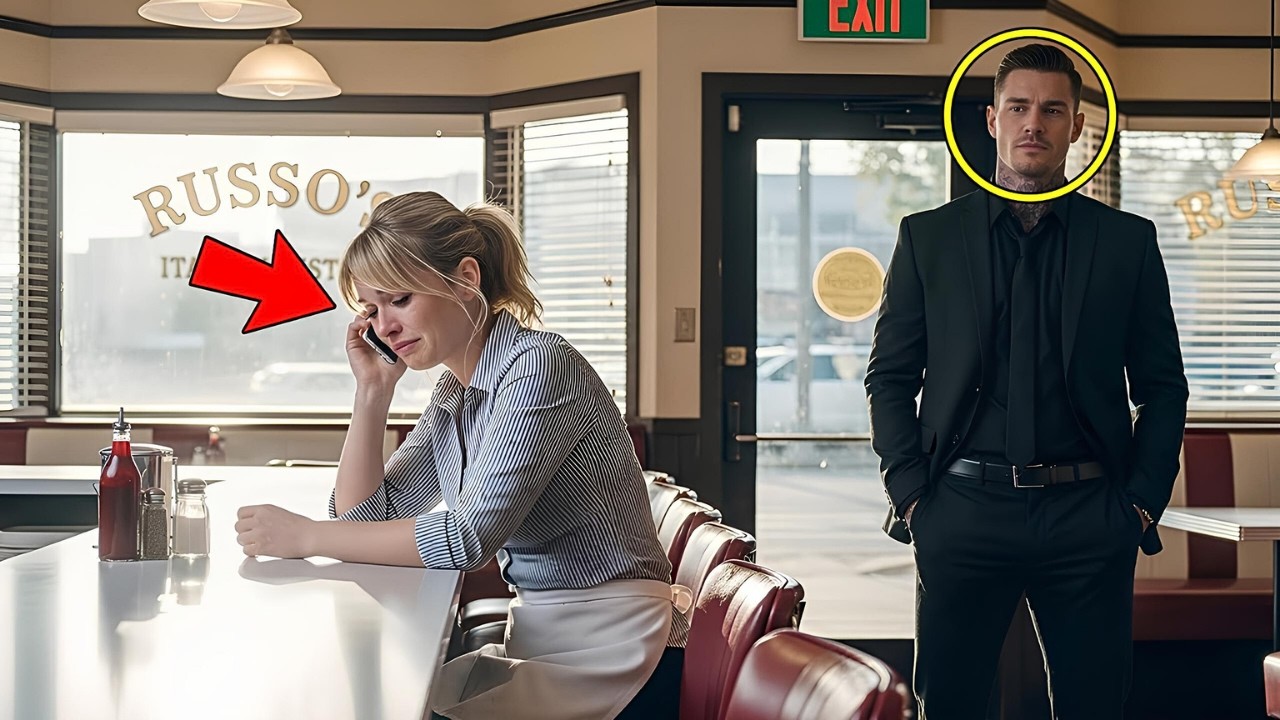„Ich brauch bis morgen einen Ehemann“, weinte die Kellnerin – ahnungslos, der Mafiaboss hinter ihr