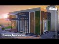 PREMIUM SUPERMARKET | The Sims 4 | Stop Motion | No CC