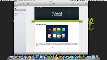 RapidWeaver Stack Präsentation: Divider