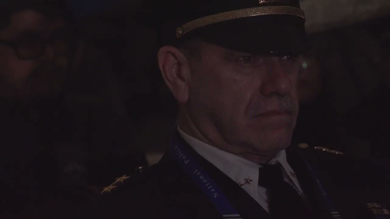 Акция памяти со свечами 2025 // Неделя полиции 2025