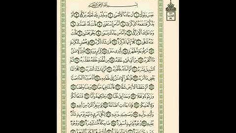 سورة عبس بصوت القارئ محمد عباس