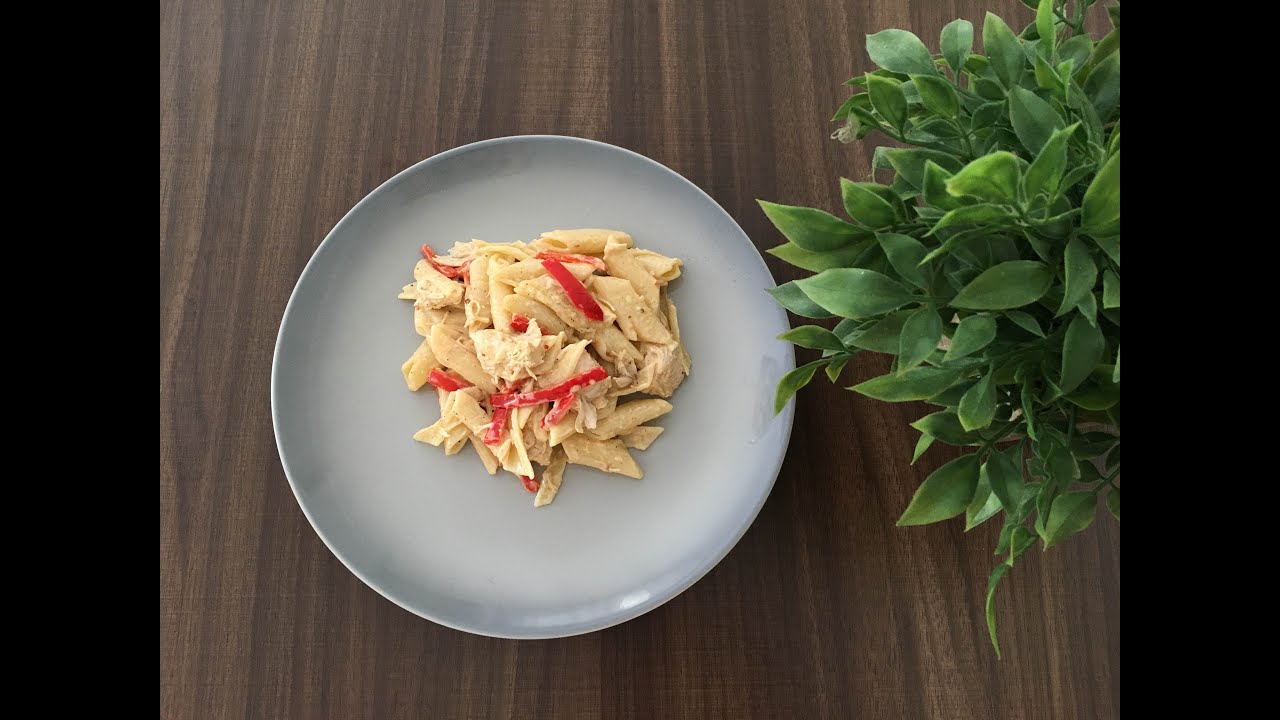 Kremalı Tavuklu Penne – Pratik Yemek Tarifleri – Melis'in Mutfağı