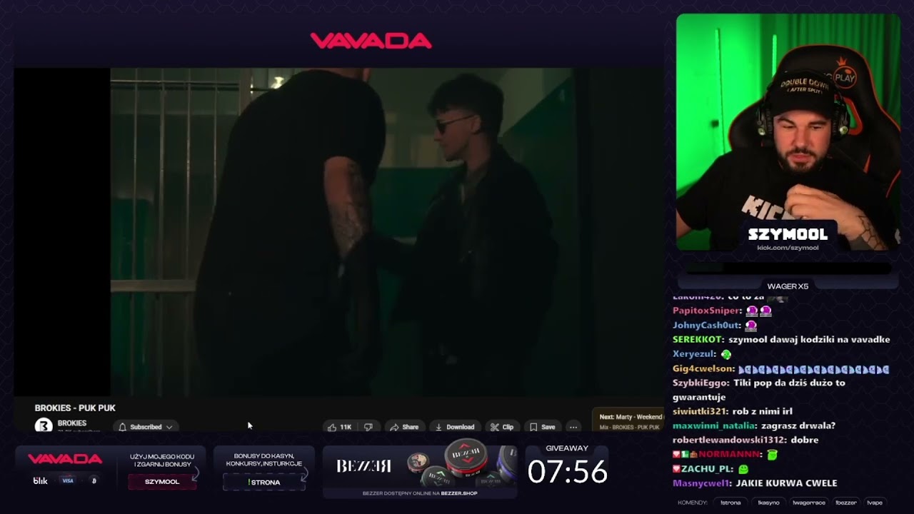 SZYMOL REAKCJA NA BROKIES - PUK PUK