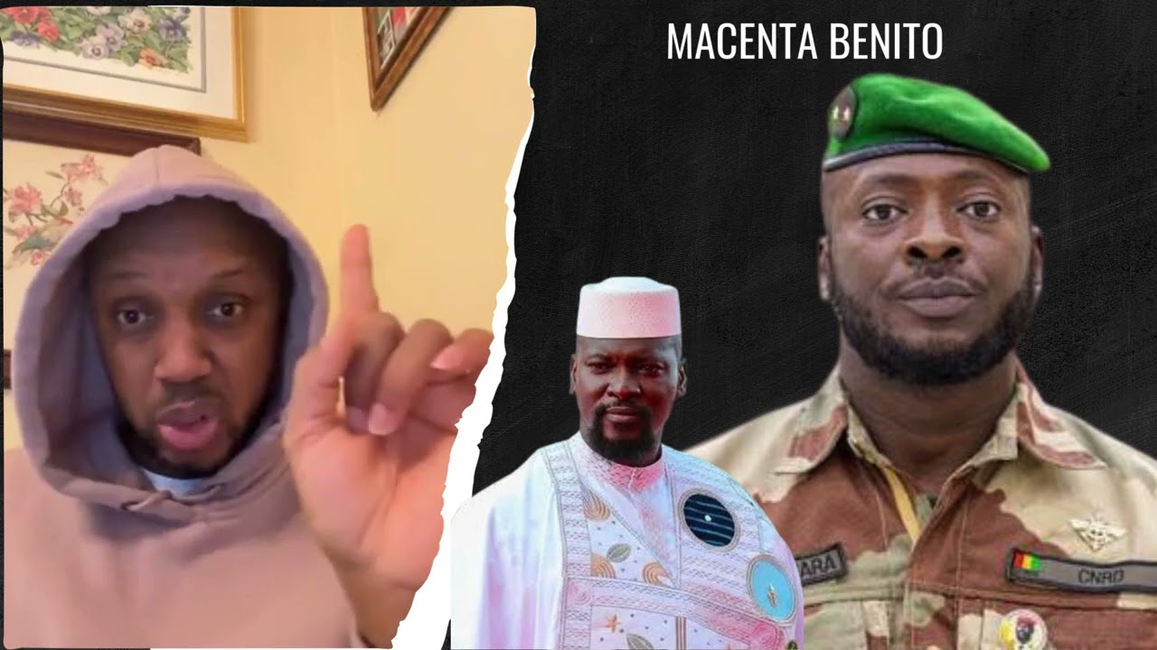 GUINÉE : MACENTA BENITO S’ADRESSE À AMARA CAMARA 