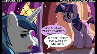 [MLP Christmas Comic Dub] Surprise Christmas Gift (saucy comedy)