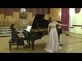 W a mozart aria cherubino non so piu Малевская Юлия MP3