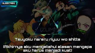 Demon slayer: kimetsu no yaiba Opening Full 『LiSA - Gurenge』【SUB INDONESIA】