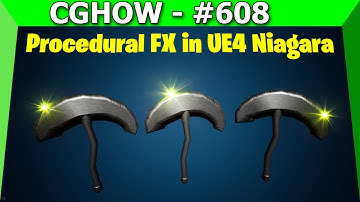 Procedural FX in UE4 Niagara Tutorial | Download Files