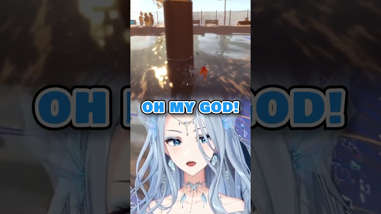 I have the braincell for once 😀 #vtuber #amalee  #iamfish