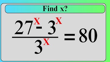 Nice Algebra Math Simplification | Find the Value of X
