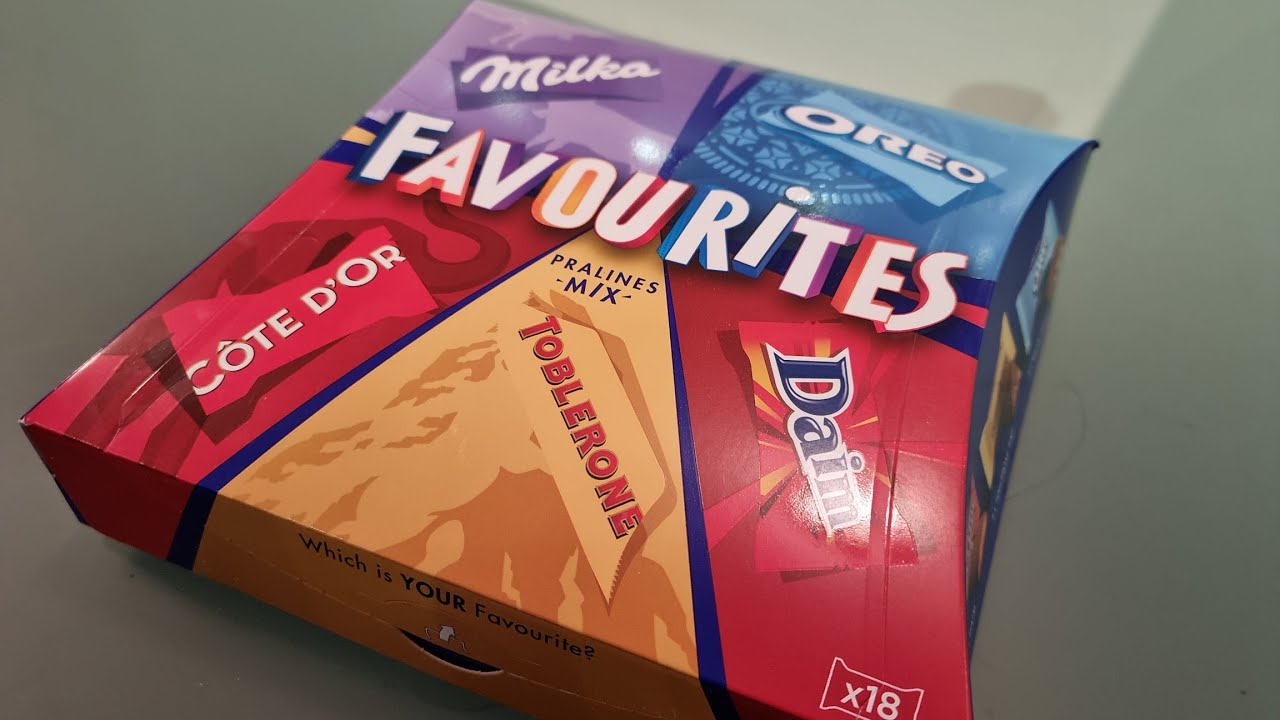 Milka Favourites praline mix Unboxing 2022 - YouTube