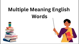 Multiple Meaning Words |  Educational Videos