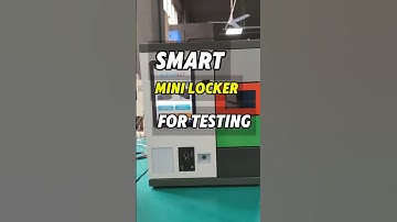 Smart storage  locker mini testing locker portable design #smartlocker