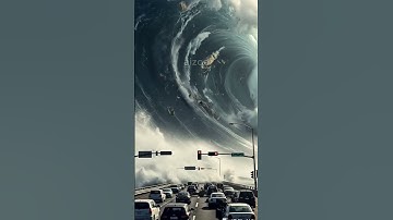 tsunami violence #shorts #shortvideo #ai #disaster