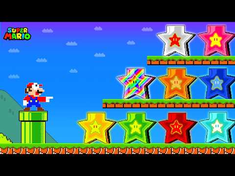 What If Mario Had Custom Star Powers in Super Mario Bros?