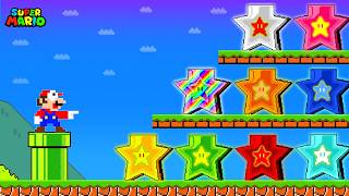 What If Mario Had Custom Star Powers in Super Mario Bros?