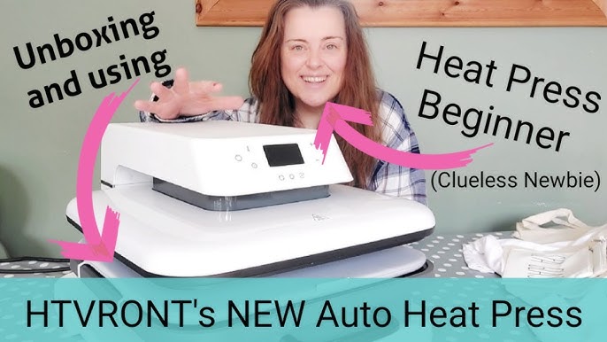 HTVRONT Auto Heat Press with auto pressure control to launch soon -  Gizmochina