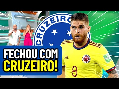 É DA RAPOSA! FECHADO ATÉ 2028! NOVO CAMISA 8 DO CABULOSO! | ULTIMAS NOTICIAS DO CRUZEIRO