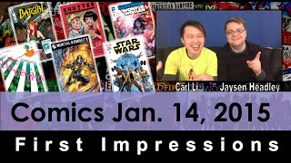 Henshin, Mortal Kombat X, Star Wars + Comics 1/14/15 FIRST IMPRESSIONS w/ CARL LI & JAYSEN HEADLEY