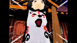 Okamiden (NDS) - Kagura gives Chibi a new name
