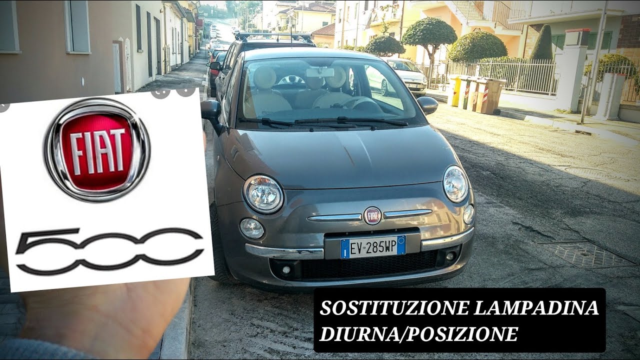 Officina Gazzetta Motori: Fiat 500L, come cambiare la lampadina fulminata