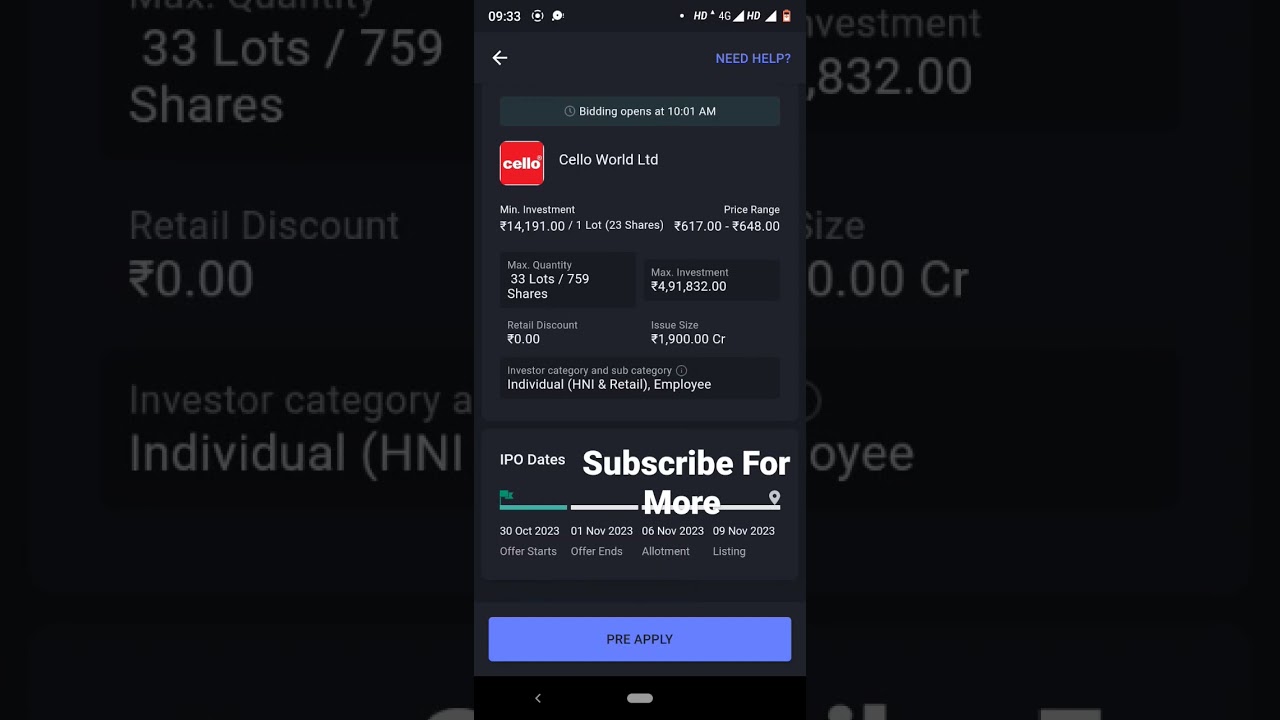 Cello World Ipo, Cello World Ipo Gmp, Cello World Ipo Grey Market Premium