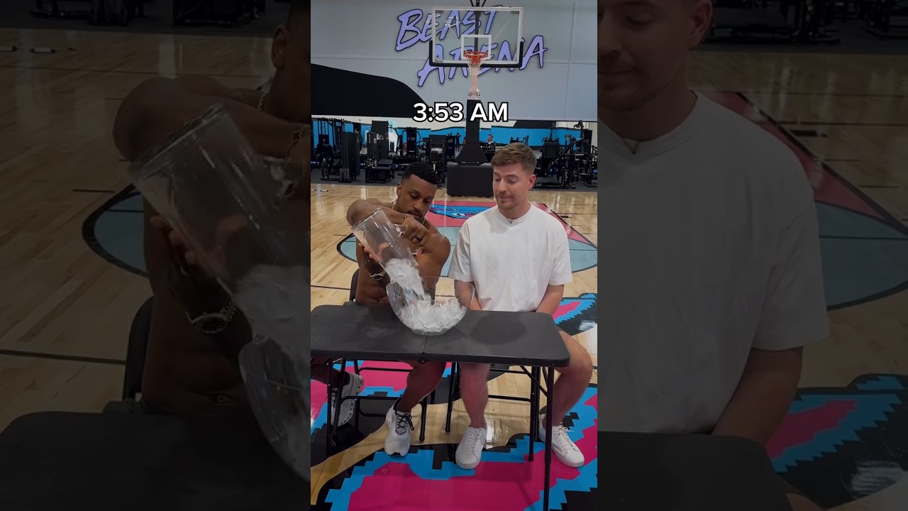 Mr Beast & Ashton Hall Morning Routine