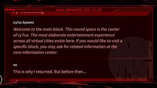 cytus 2 V34 Ivy Os Logs 58 spoilers