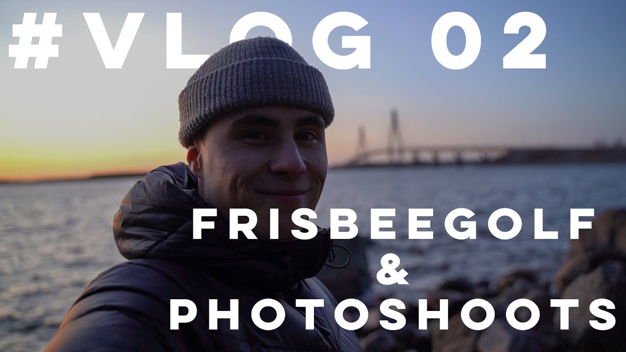 Playing Frisbee golf and Photographing Products - #Vlog 02