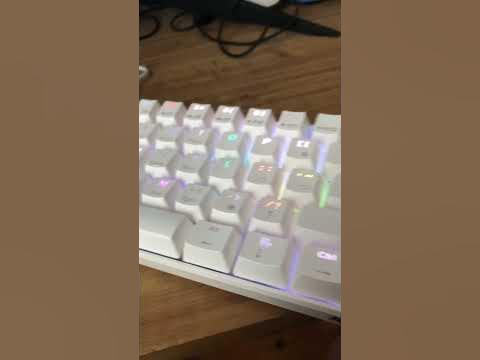 How to change Colors on rk61 - YouTube