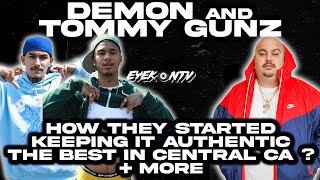 Demon and Tommy Gunz - How They Started, Keeping it Authentic, The Best out of Central Ca ? + more
