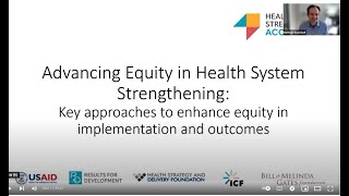 Advancing Equity in HSS: Four Key Approaches to Enhance Equity in Implementation and outcomes