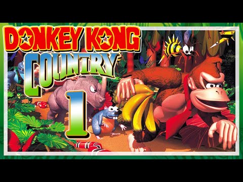 DONKEY KONG COUNTRY # 01 🍌 Welt 1: Tiefster Kongo!