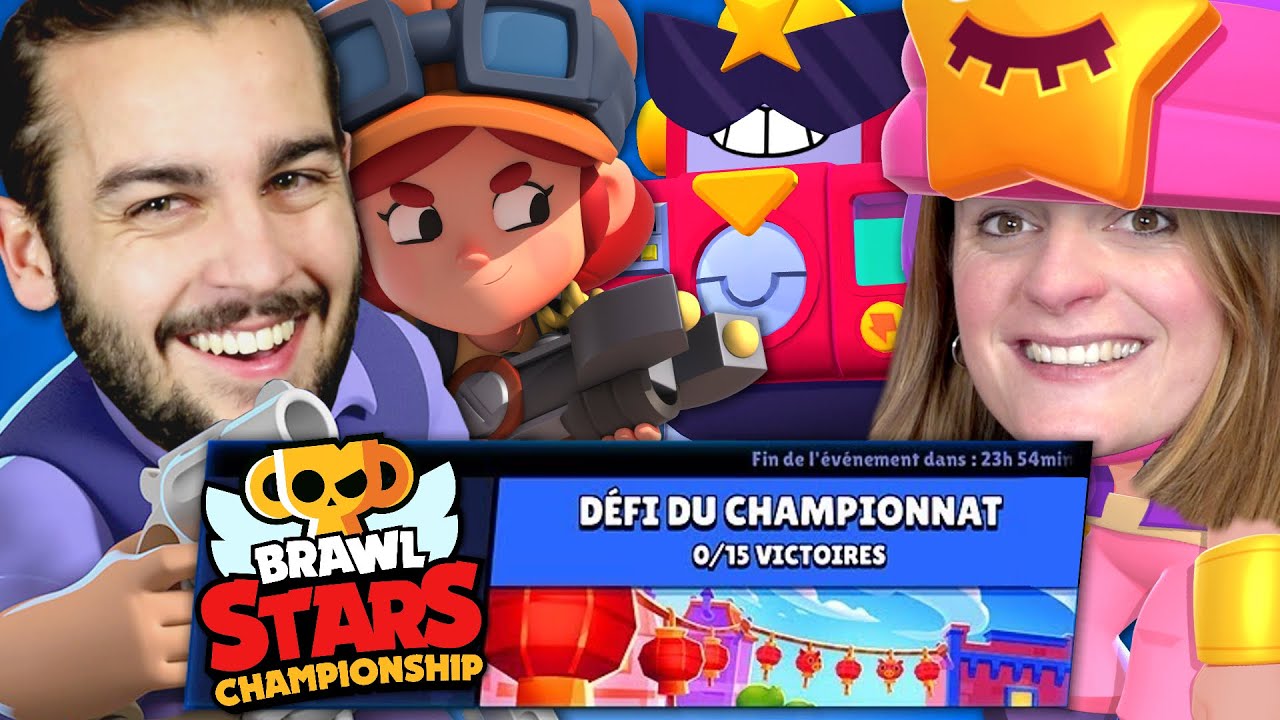 On Tente Le Defi Du Championnat Brawl Stars Duo Fr Youtube - giom et kim brawl stars