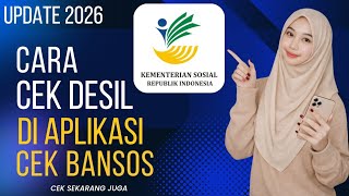 Cara Cek Desil Di Aplikasi Cek Bansos Terbaru 2026