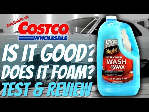 MEGUIARS Polymer Wash and Wax available at COSTCO, Best Car Wash Soap