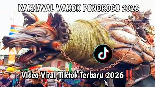 KARNAVAL WAROK PONOROGO 🔥 2026 | Budaya Tari Jawa Warok Ponorogo yang Spektakuler!!! 