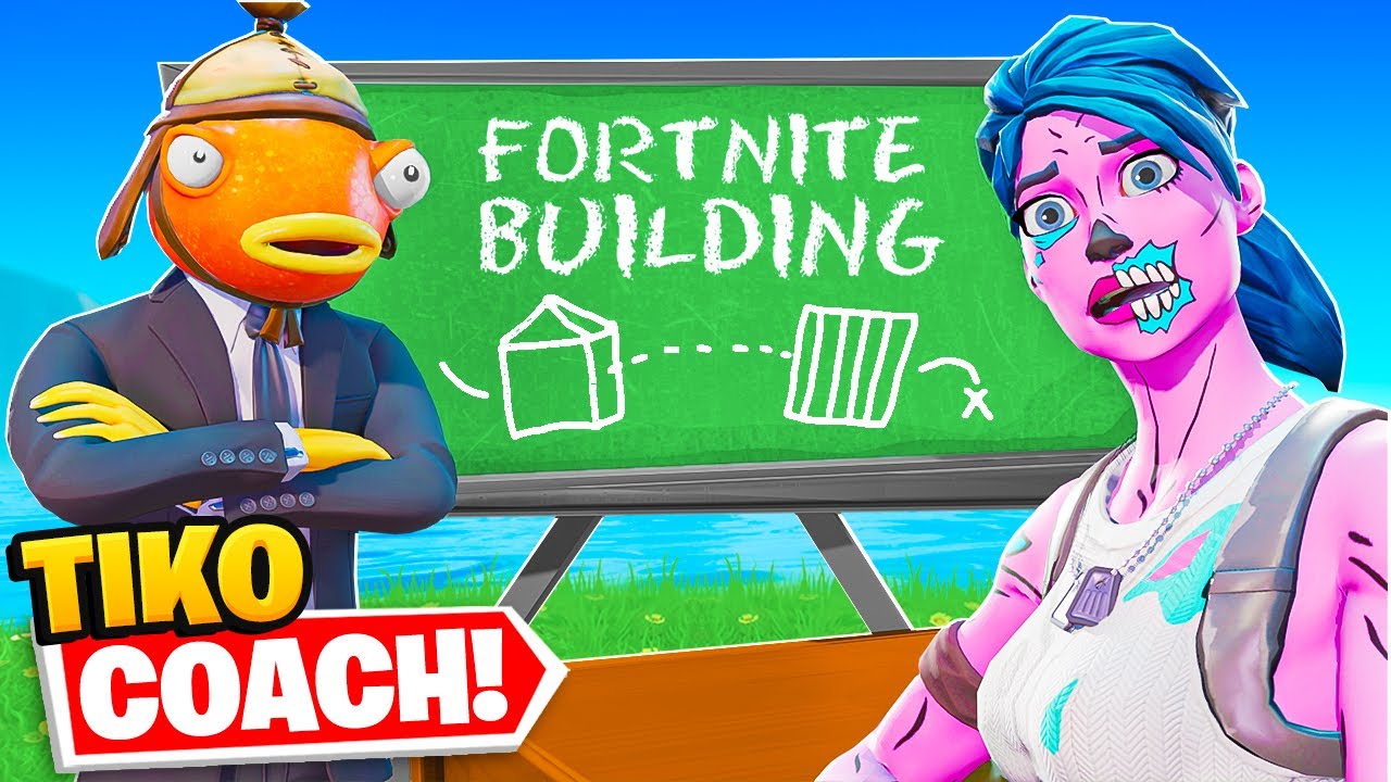 TIKO COACHES ME IN FORTNITE! (so funny)