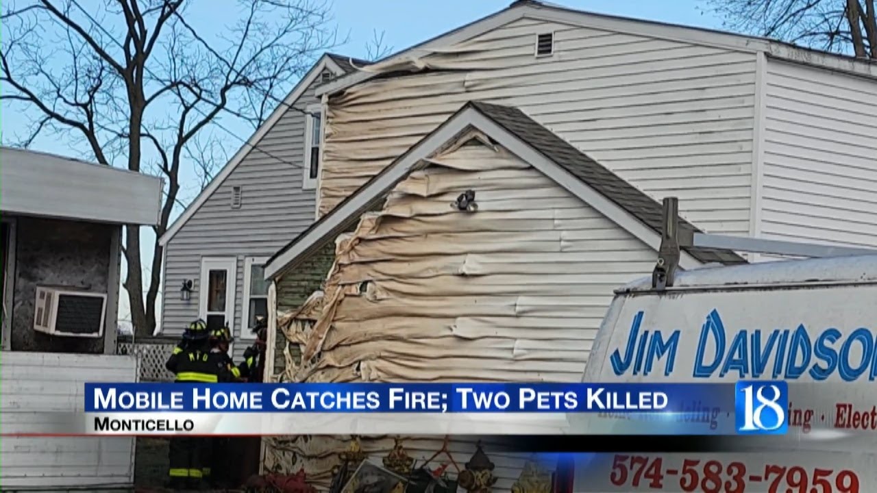 A fire in Monticello yesterday afternoon leaves a home with significant